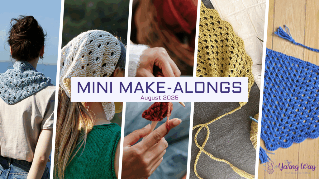 August Mini Make-Alongs at The Yarny Way
