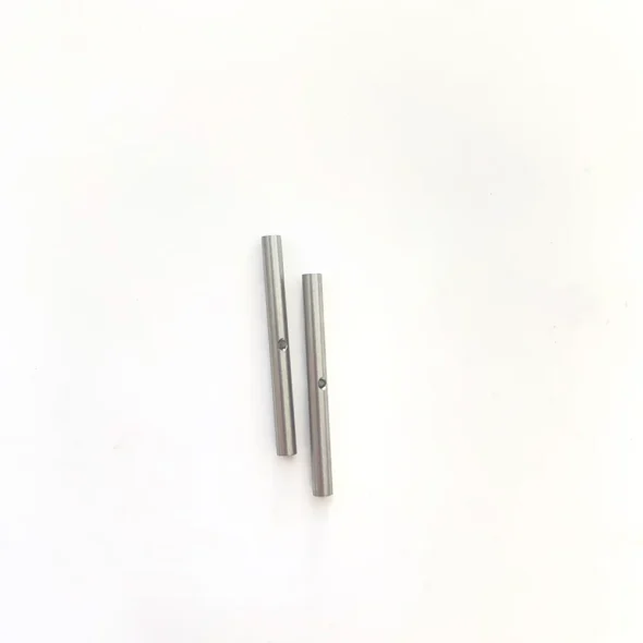 Turn your interchangeable needle tips into a flexible straight needle or stitch holder with these handy metal tip connectors.