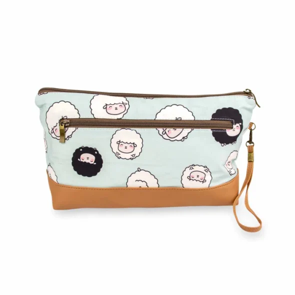 Twice Sheared Sheep Zippered Project Bag