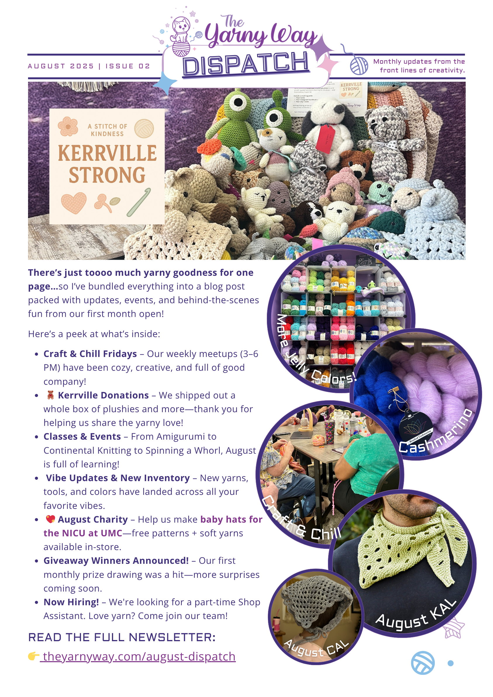 August Dispatch Newsletter
