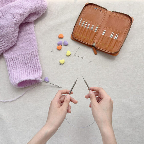Lotus Yarns PAMIR 3.5" Interchangeable Circular Needles - Image 2