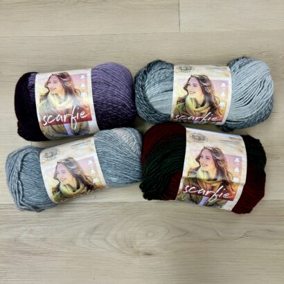 Lion Brand Scarfie at The Yarny Way