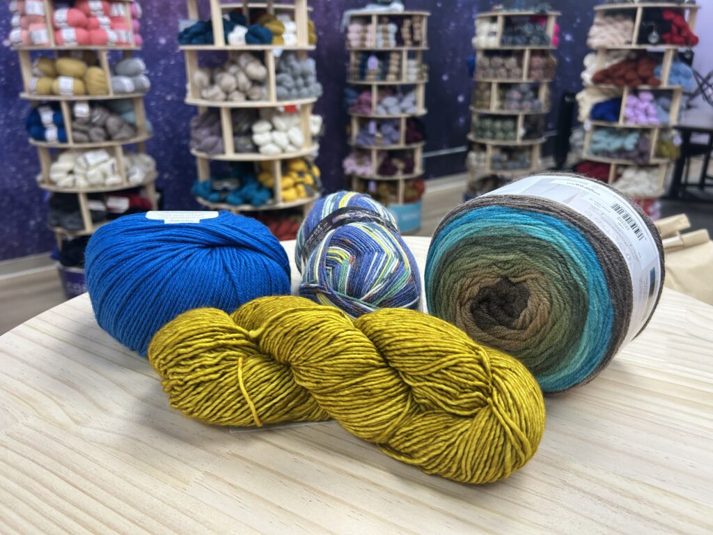 Yarn Formats - Donut, Skein, Cake, Hank
