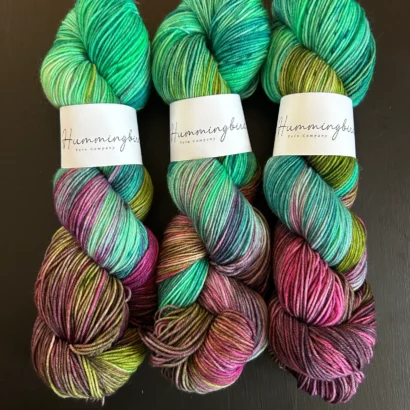 Rainbow Fish - Fingering Weight Hand-dyed Yarn
