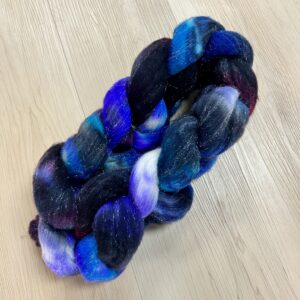 Little Switzerland - Hand Dyed Fiber - Outer Space