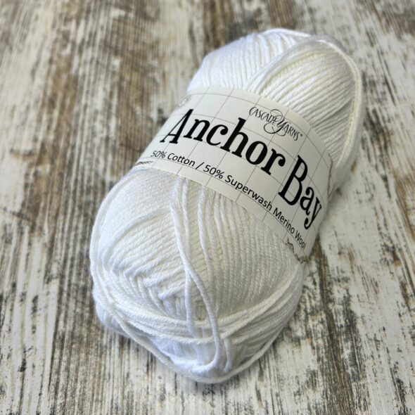 Cascade Yarns Anchor Bay - White
